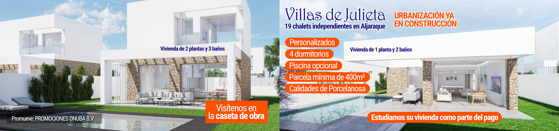 Villas de Julieta Slide background